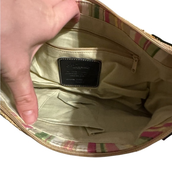 Fossil Women's Straw & Leather Handbag - Picture 4 of 11